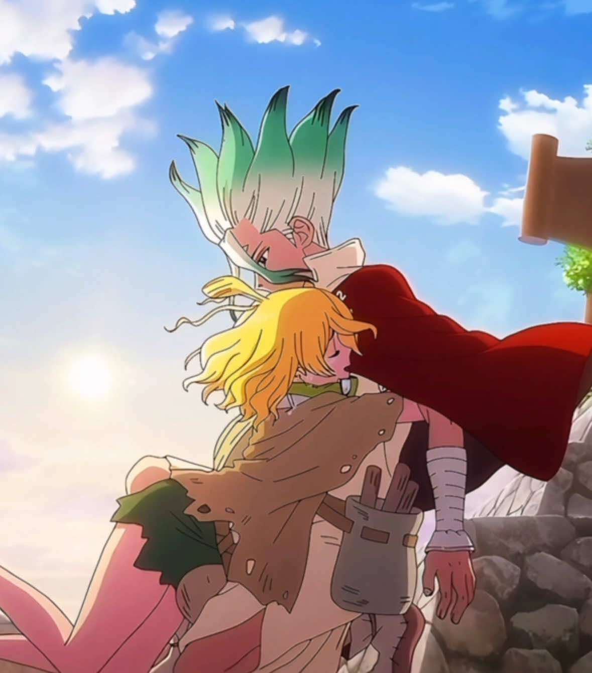 You were helpful Suika🥹❤️ Anime: Dr. Stone: Science Future🧪 #suika #senkuishigami #kohaku #drstone #drstonesciencefuture 