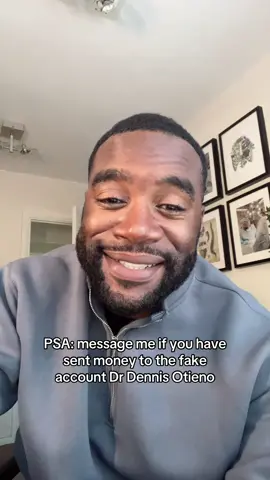 Dr Dennis Otieno is a fake impersonation account, stealing my photos! All the stories are fake and made up.  DO NOT send money! If you have already please message me! Please repost this or send it on to anyone who has been conned. #drdennisotieno #scam #fakeaccount #impersonation