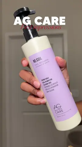 I tried @AG Care hair products on my hair for the first time today!  (NOT SPONSORED)  The shampoo and conditioner were pretty good. I loved the slip I got with the conditioner.  I liked the leave in conditioner all of the styling products separately. They are all thick and moisturizing. I wish I got more definition from the products and that mixing them together didn’t flake but I will try it again. 