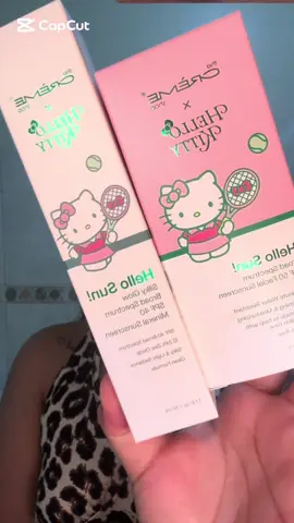 #tcspartner #hellokittyhellosunscreen @the crème shop 