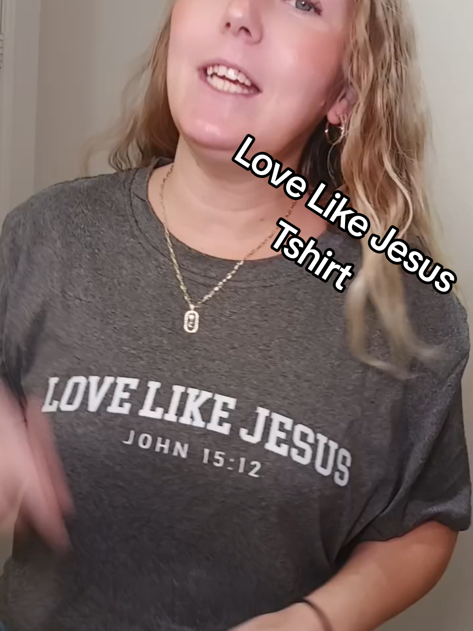 Spreading Jesus's love one Tshirt at a time!!! #tshirt #lovelikejesus #christian #christiantiktok #basicshirt #spreadingthegospel #tiktokshoprestock 