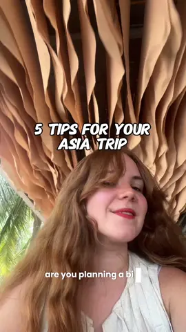 I have learned a million more things on this trip but I thought I’d share my top 5 as I see a lot of people on TikTok that are about to go on their long trip! Let me know if you have any specific questions or any advice for other travelers 🥰 having a reliable eSIM has been a game changer and has saved me so much money so can really recommend @ZIM | Travel eSIMs ✈️ I’ve also found out the best way to save money on exchanging money so let me know if you want to know what I use for this ☺️#traveltiktok #travel #traveltips #seasia #tiktokgo 
