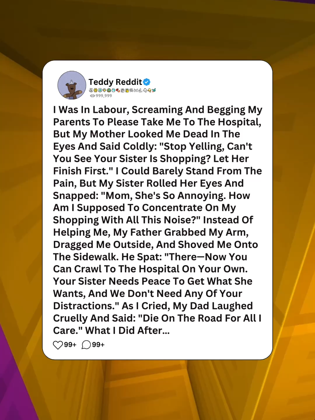 FULL VIDEO ON YOUTUBE I Was In Labour, Screaming And Begging My Parents To Please Take Me To The Hospital, But My Mother Looked Me Dead In The Eyes And Said Coldly: 