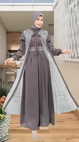 Gamis Muslim Dress Kekinian#gamis #dress 