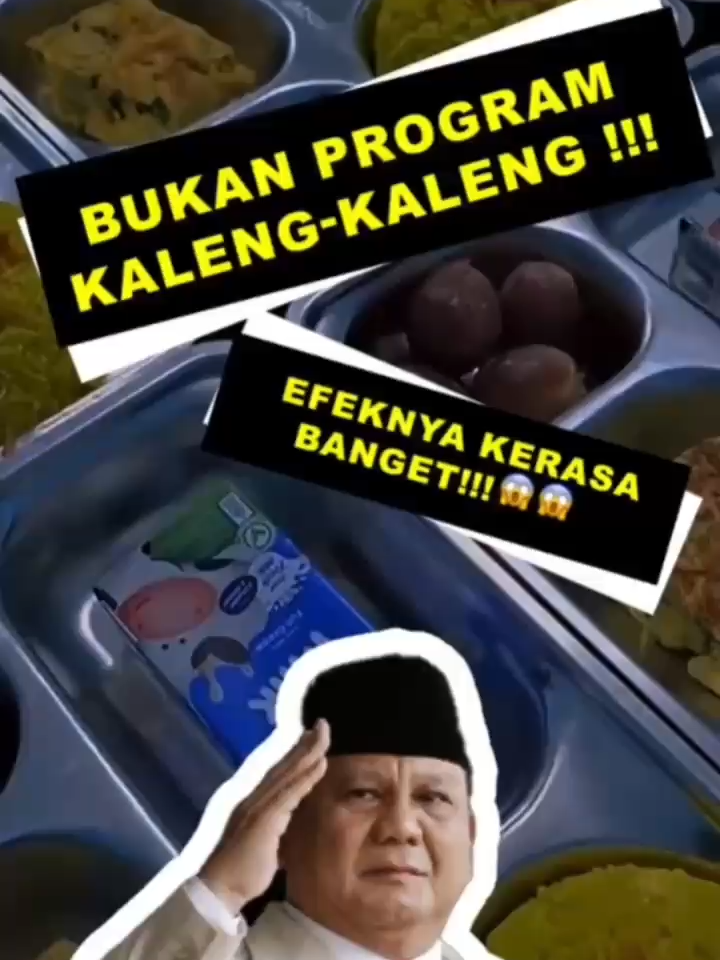 Baru 9 bulan, program Makan Bergizi Gratis udah sentuh 20 JUTA orang!!! Dari bocah sekolah, ibu hamil, sampe UMKM semua kecipratan manfaatnya. Bukan sekadar makan gratis, tapi mesin cuan & generasi sehat Indonesia! 🔥🍱🇮🇩 Hashtag: #MakanBergiziGratis #ProgramPrabowo #GenerasiEmas #IndonesiaMaju #FYP #Viral #SehatCerdasProduktif #UMKMNaikKelas #BanggaIndonesia