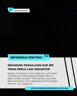 AJUKAN SEKARANG DI KUR BRI #modalusaha #umkm #masukberanda #kurbri2025terbaru 