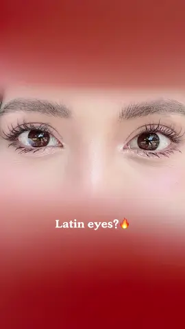 Latin eyes 👀🔥 #latina #mexicana #corea #oceaneyes #browneyes  @Pao Valencia - 파올라 