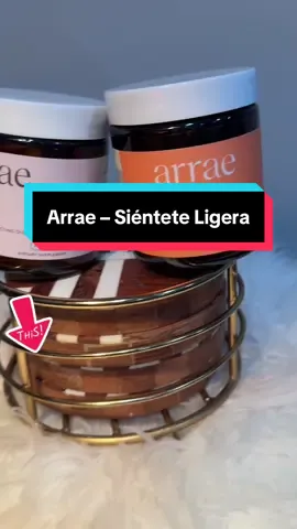 Disfruta de tus comidas y siéntete ligera con Arrae Bloat. Fórmula natural para apoyar la digestión y el bienestar diario. Perfecto para incluir en tu rutina de cuidado personal. #Arrae #RutinaBienestar #DigestiónFeliz #tiktokshop 