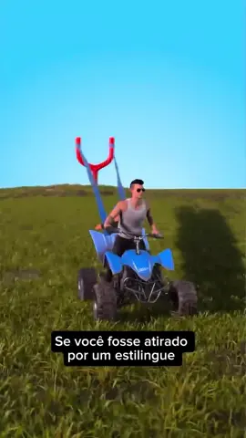 você fosse lançado por um estilingue gigante, voando a mais de 4 mil km por hora… sabe onde iria parar? 🌍 Não importa a distância… sempre vai dar no Big! 😅🛒