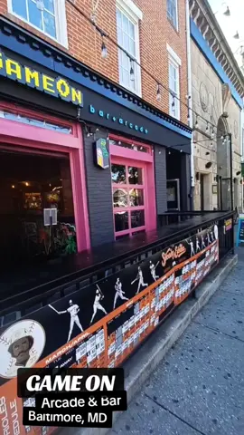 HANG OUT SPOT SUGGESTION GAME ON ARCADE X BAR BALTIMORE, MD