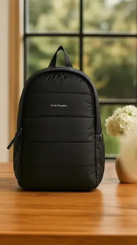 Hush Puppies Tas Pria ZENA BACKPACK Black #hushpuppies #zena #backpack #masyaallahtabarakkallah #omg 