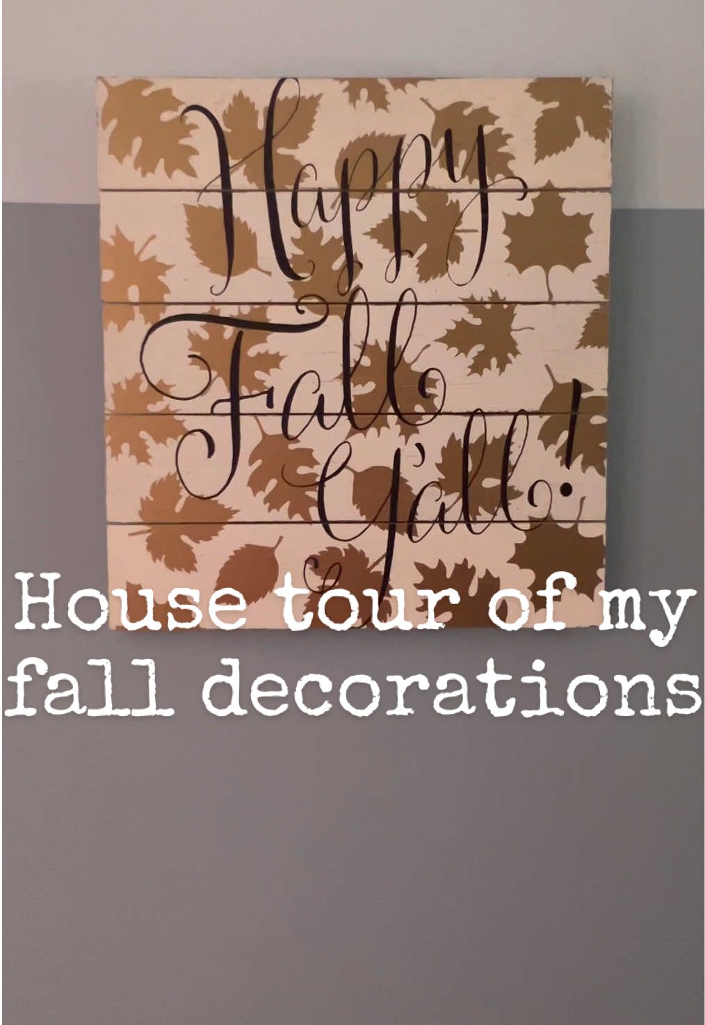 House Tour of all my fall decorations. It took me two full days to decorate my house and I still have a little bit left over. I'm kind of thinking about maybe decorating the game room, but I still have to clean it. And also, I'm thinking about putting up a Christmas tree because I really love Christmas. #housetour #justthebells10 #fallvibes #falldecor #fallweather 