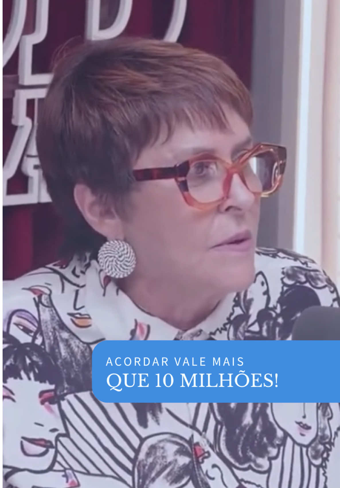 Sempre bom trazer novamente essa reflexão: acordar vale mais que 10 milhões! 💛 #tbt Corte do “Previsões com Márcia Sensitiva”, do @Poddelas . #tiktok #marciasensitiva #sensemarcia #conselhos