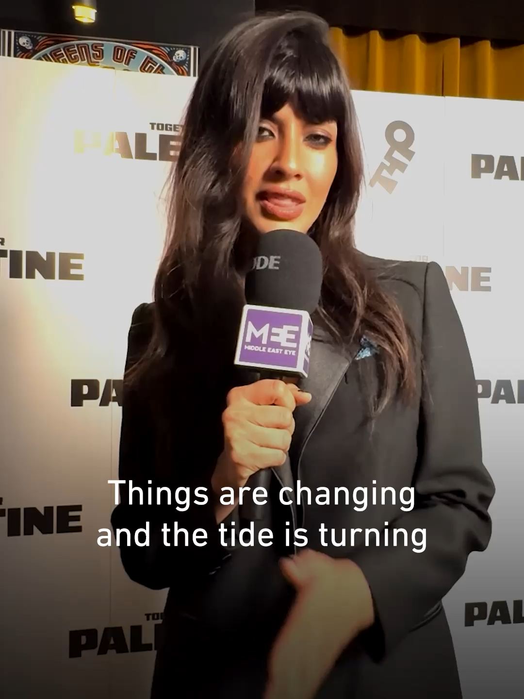 Some of the UK’s biggest stars, including Benedict Cumberbatch, Florence Pugh, Paloma Faith and Bastille, took to the stage at London’s OVO Wembley last night for Together For Palestine. Speaking exclusively to MEE, actress and activist Jameela Jamil highlighted the backlash faced by those supporting Palestine, saying “even if it costs you an award or paycheck, that’s okay because it doesn’t cost you your humanity.” Organiser Khaled Abdalla further told us how powerful it was to hear the audience erupt for both the artists and UN rapporteur Francesca Albanese. Bringing together artists, activists and thousands of supporters under one roof, the concert aimed to highlight the power of music in driving change. A similar concert was held at Wembley Stadium in 1988 to call for Nelson Mandela’s release from prison, a landmark moment that demonstrated how music can galvanise support and solidarity.