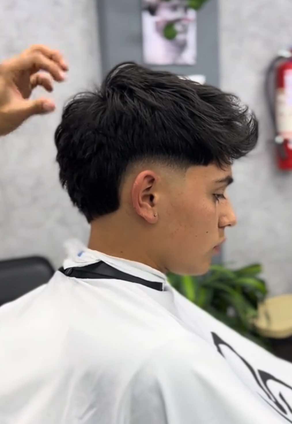Burst Fade 🤩🤯 #viral #sur #quito #burstfade #mullet 