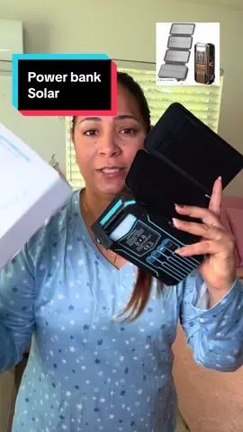 Excelente power Bank solar #powerbank #solarpowerbank #tiktokshop #blackfriday #solarcharger 
