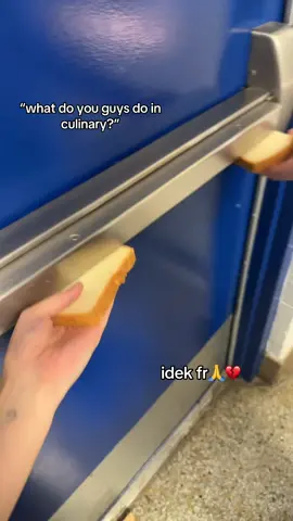 idk what the teacher had us doing #culinaryclass #school #fypシ #xyzbca #💔 