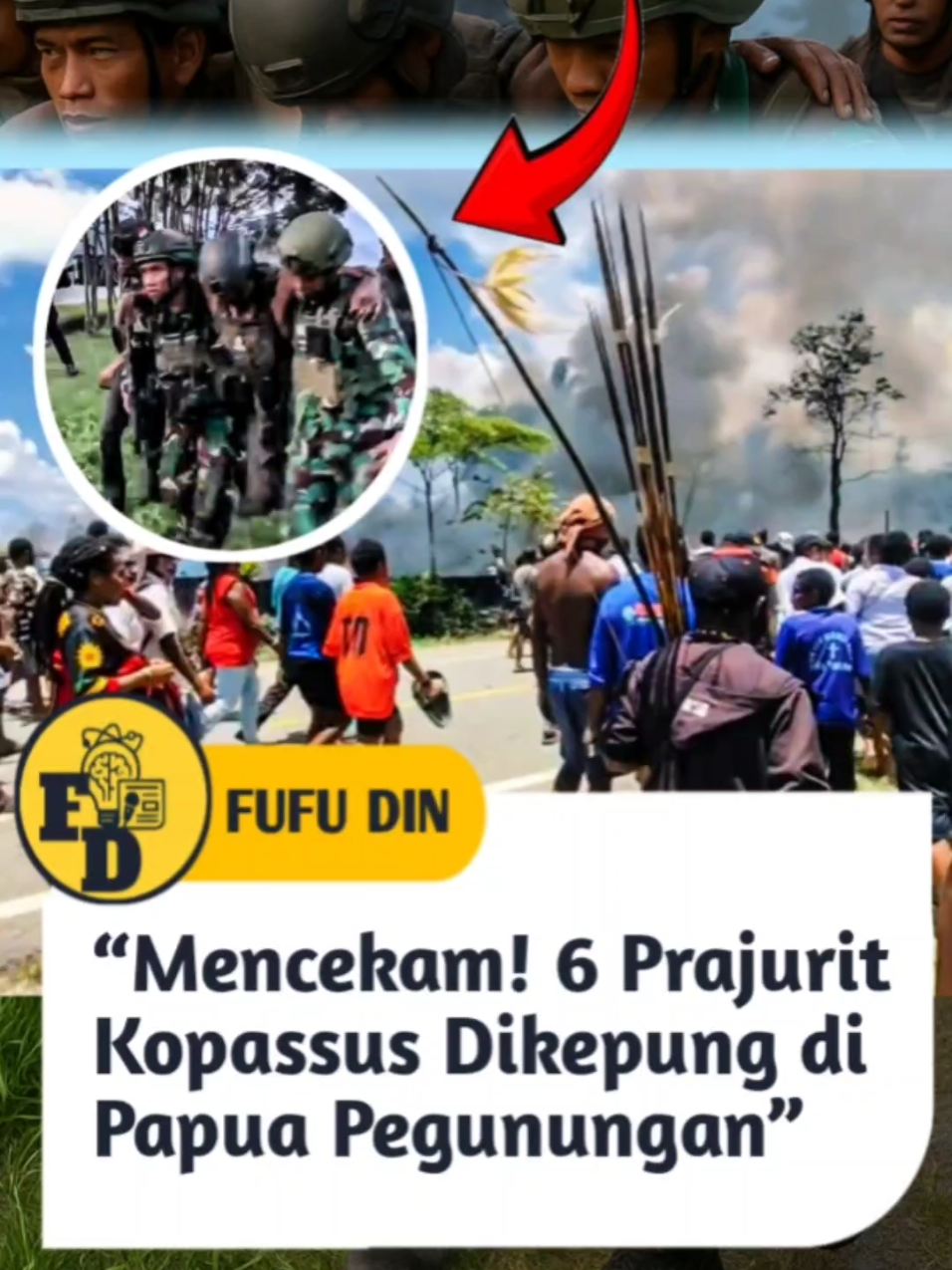 Kerusuhan mencekam pecah di Yalimo, Papua Pegunungan. Awalnya hanya isu bernuansa SARA di sekolah, namun berubah jadi amarah besar yang meluas ke jalanan. Rumah dan ruko dibakar, pos aparat ikut diserang, hingga akhirnya menelan banyak korban. Di tengah situasi kacau, enam prajurit Satgas Maleo Kopassus mendadak terkepung ratusan massa di belakang pos mereka. Batu, panah, hingga senjata tajam menghujani. Tiga prajurit luka parah, sementara korban sipil juga berjatuhan: seorang anak tewas tertembak, seorang ayah dan anaknya meninggal terbakar di mobil, serta bocah lain luka di leher. Operasi penyelamatan gabungan TNI-Polri akhirnya berhasil mengevakuasi keenam prajurit. Namun kerusuhan ini meninggalkan duka yang dalam, dengan nyawa melayang, luka-luka, dan kerusakan besar di Yalimo. 👉 Menurut kamu, apa solusi terbaik agar konflik di Papua tidak terus memakan korban? #Yalimo #PapuaPegunungan #Kopassus #BeritaTerbaru #FYP