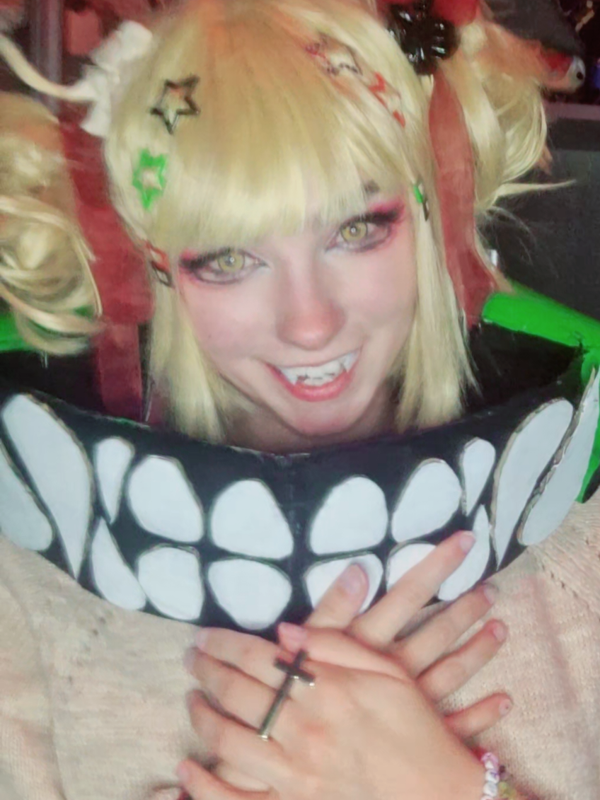 ☆ #HIMIKOTOGA !! 💉 LONG AWAITED TOGA REVAMP!! (its been over a year and a half :0) #animefyp #cosplay #myhero #bnha 