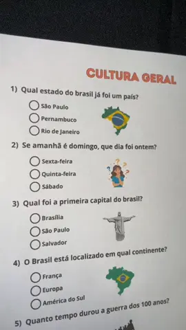 Quiz! #perguntaserespostas #conhecimentosgerais #quiz #quiztime #conhecimentosgerais 