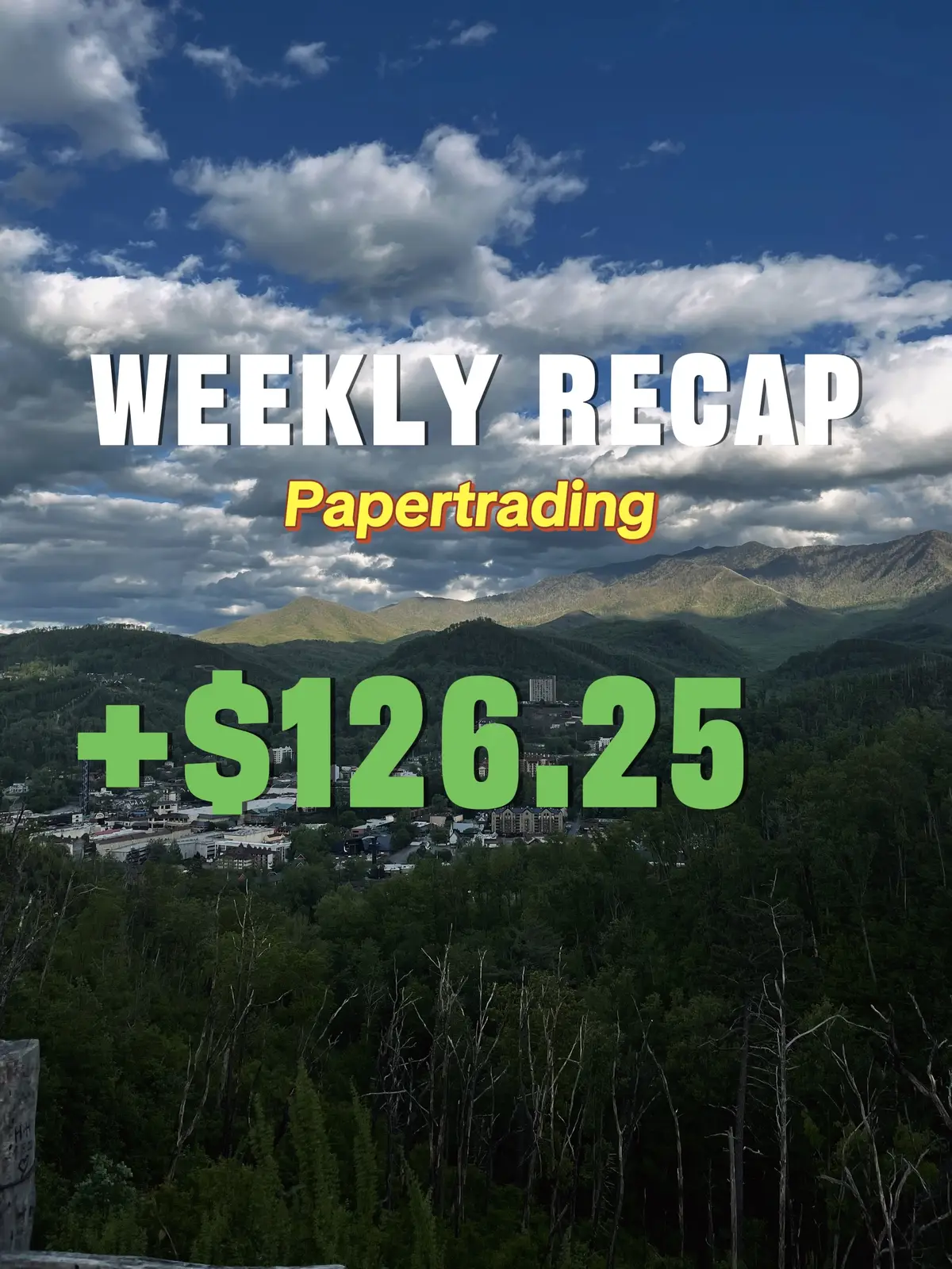 This is my last week papertrading. I’ll be trading a live account next week!! #trading #beginnertrader #tradingdiaries #futurestrading 