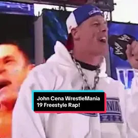 John Cena WrestleMania 19 Freestyle Rap! (2003) #johncena #wrestlemania19 #ruthlessaggression #wwethrowback #wweflashback 