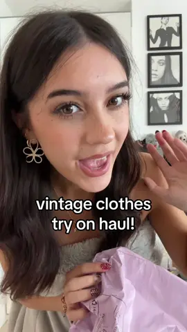 @primabellavintage 🍀which was your favourite outfit guys (i think mine was the 2nd) 😝🩷🩷#vintage #thrifted #tryonhaul #haul #fyp 