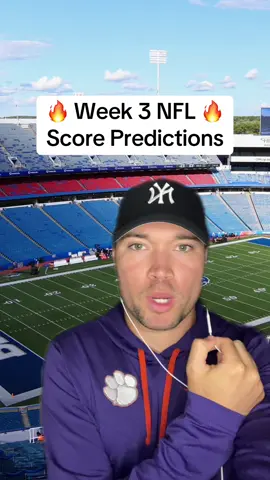#greenscreen Week 3 NFL Score Predictions 🔥 #nfl #nfltiktok #nflfootball #nflpicks 