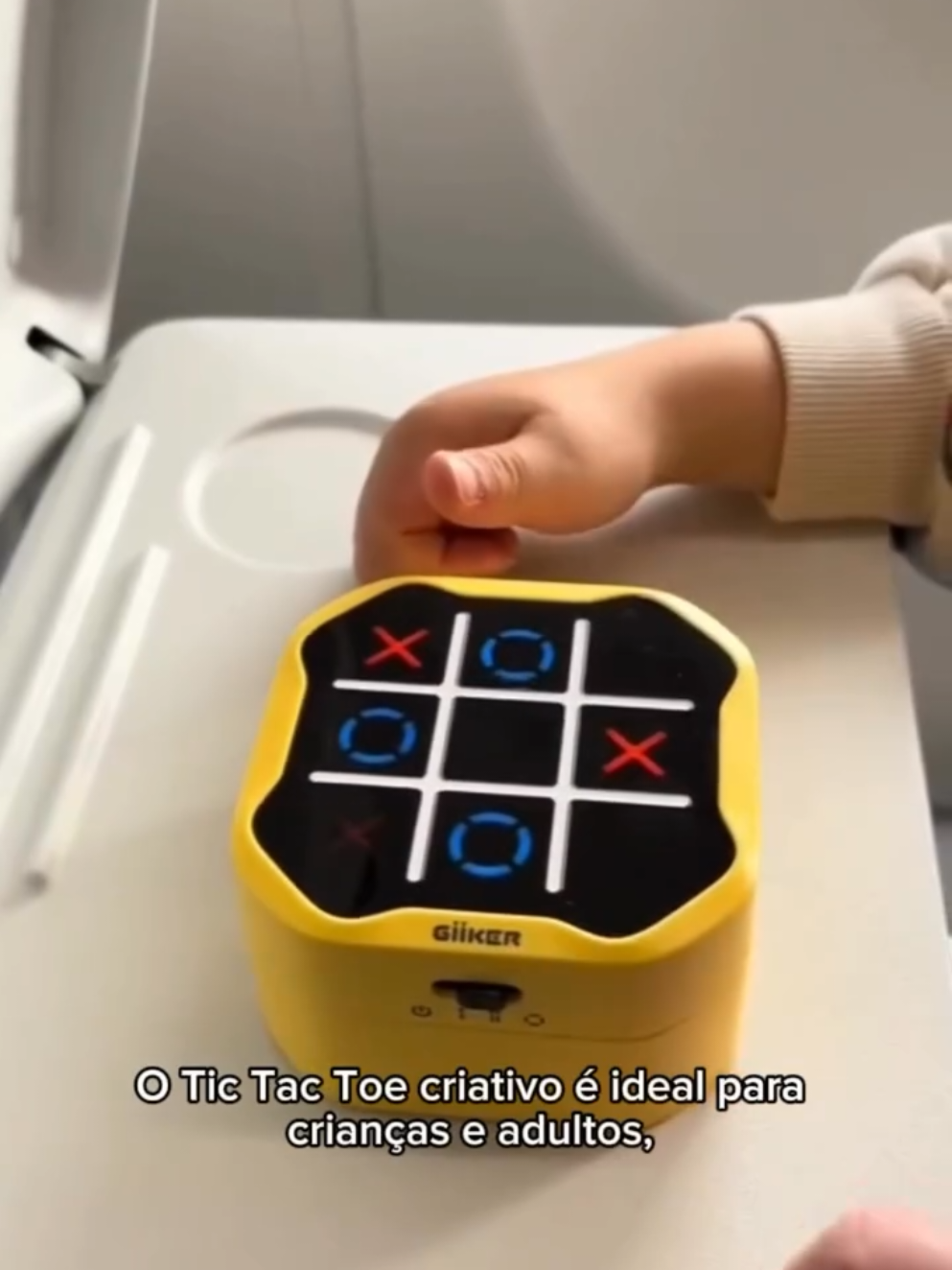 Jogo da velha eletrônico Diversão Garantida #viral #tiktokshop #achadinhos 
