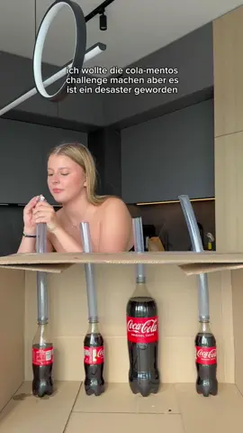 Die Cola-Mentos Challenge ist ein Desaster geworden 😳