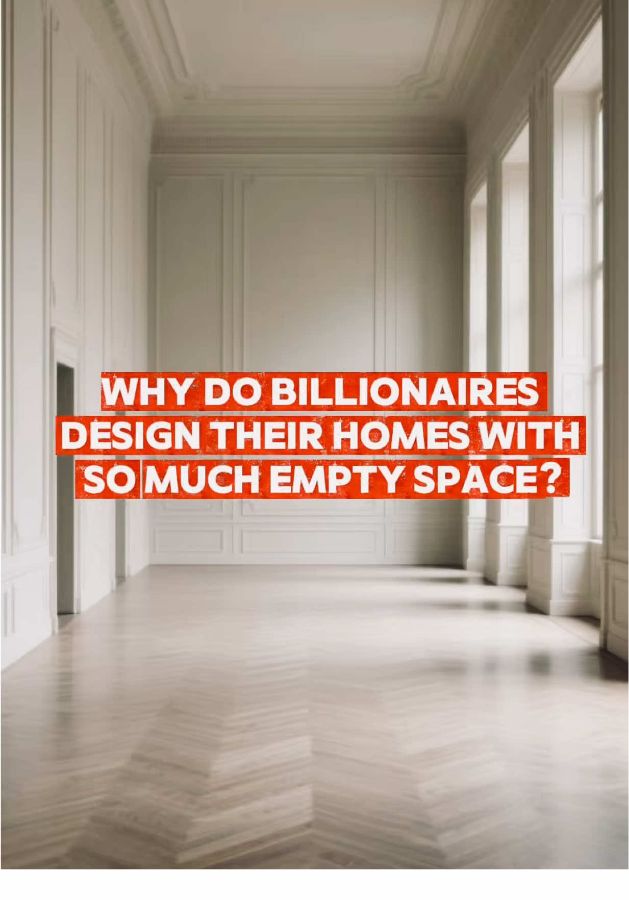 Why do billionaires design their homes with so much empty space? #WhyDoBillionairesDesignTheirHomesWithSoMuchEmptySpace #ArchitecturalPower #SilencePsychology #WhatTheyHideFromYou #EnvironmentalInfluence