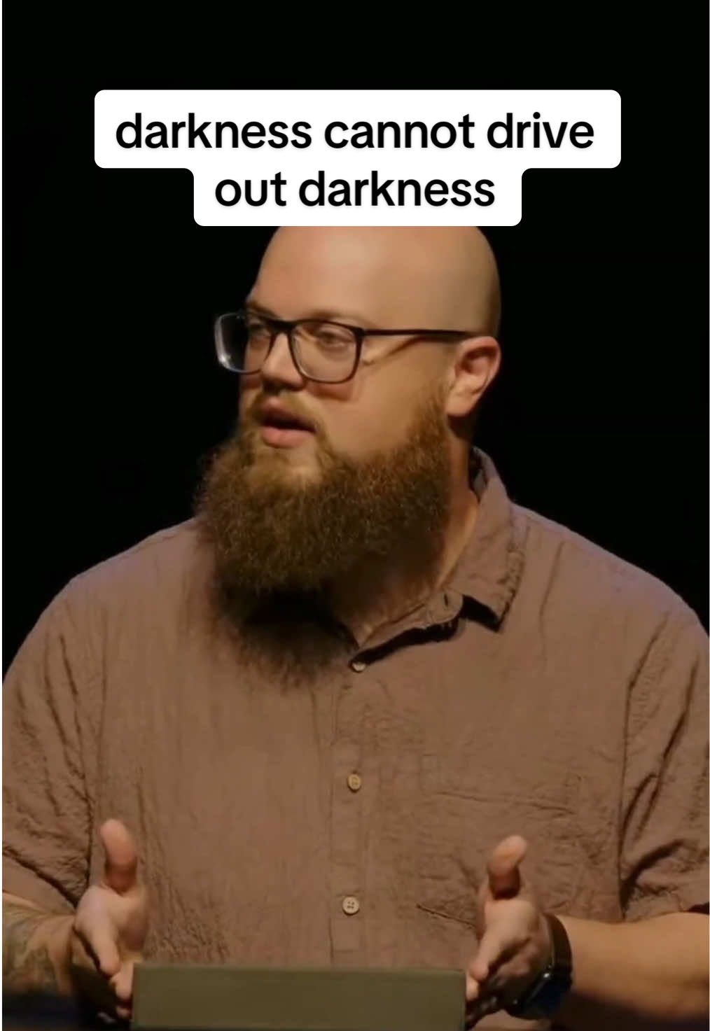 Using the old ways of Empire will never bring true change. It only perpetuates the same cycles of darkness and pain.  Darkness cannot drive out darkness, and violence only multiplies violence. The way of Jesus calls us forward into something better: a life marked by compassion, kindness, humility, gentleness, forgiveness, patience, peace, and love. #christiantiktok #postevangelical #jesus 
