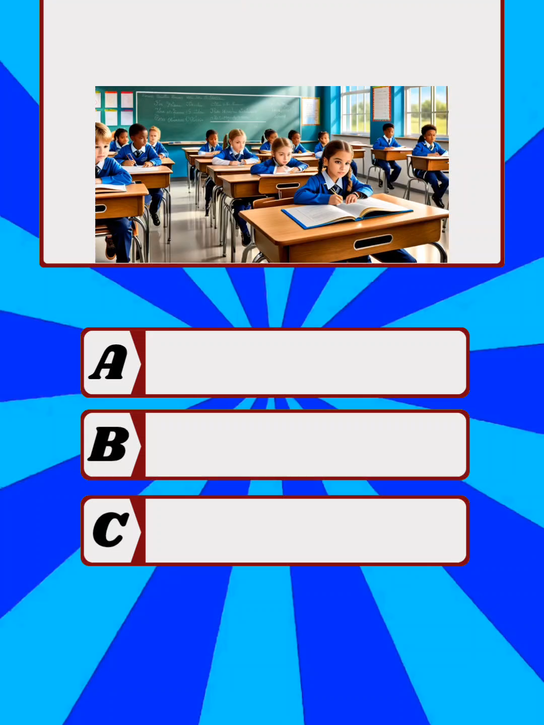 How sharp is your brain? Try this quick quiz! #fyp #foryoupage #fypシ #QuizTime #BrainChallenge #FunQuiz #TestYourKnowledge #TriviaTime #DailyQuiz #SmartChallenge #GuessTheAnswer #MindGames #TikTokTrivia