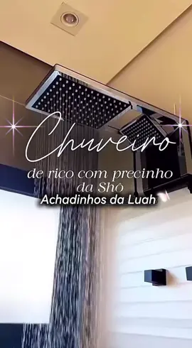 Chuveiro Lorenzetti Acqua Duo Preto e Cromo 7800w 220v#chuveiro #chuveirolorenzetti #lorenzetti #viral 