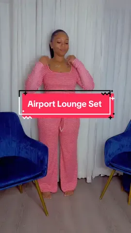 This will be how I travel from now on!!!  #loungewear #airportoutfit #traveling #comfyclothes #twopieceset 