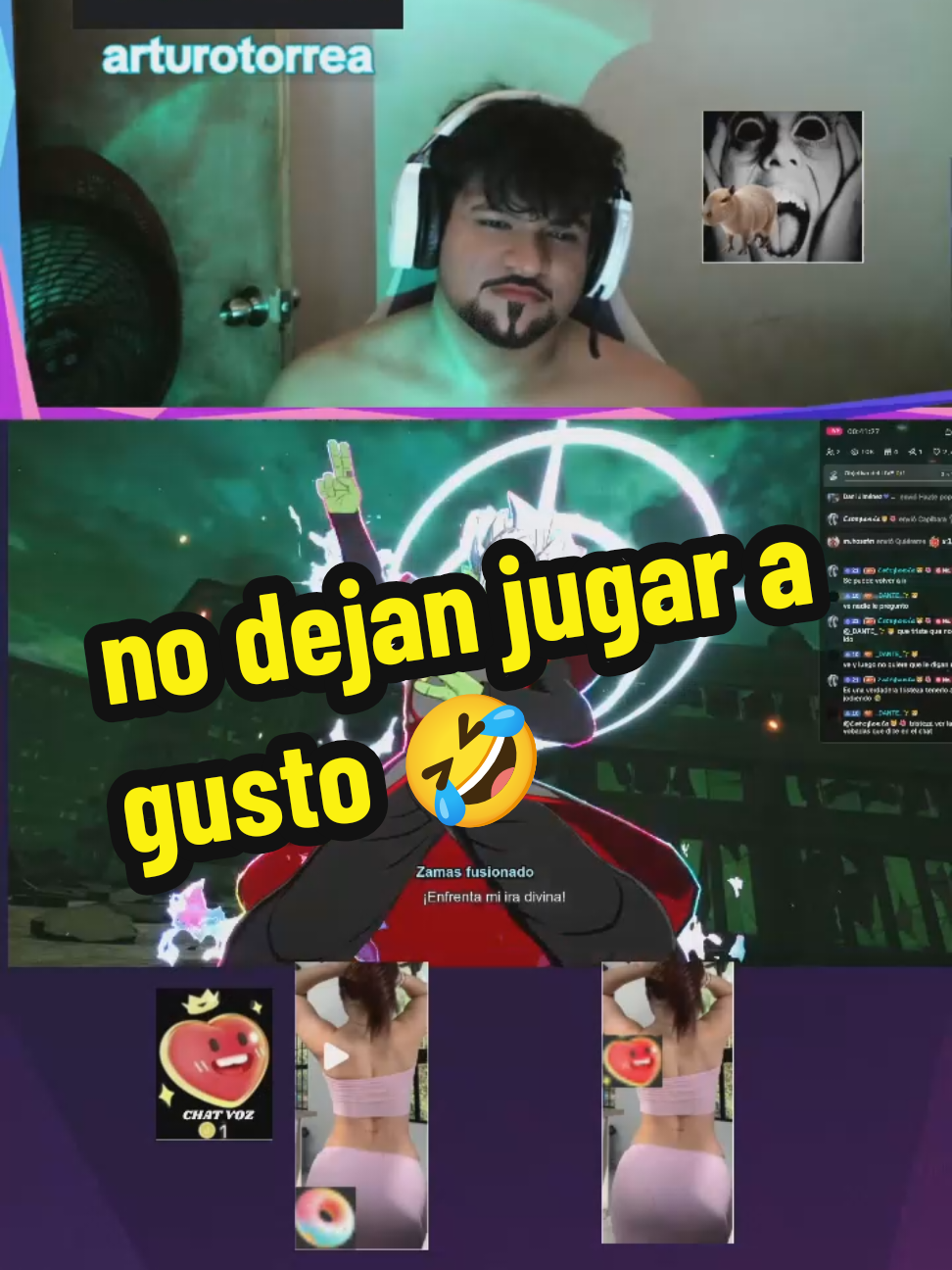 no dejan jugar tranquilo el sparking Zero latino 🤣🤣🤣🤣