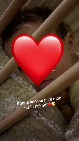 #CapCut  loin des yeux près du cœur mon fils ❤️🥹 bonne anniversaire à 00h bébé 