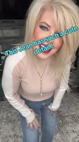 Love the side button detail on this pair of jeans !! They are stretchy and fit so good !! Get these now !!  #ladiesjeans #fyp #greatfit #jeans #stretch 