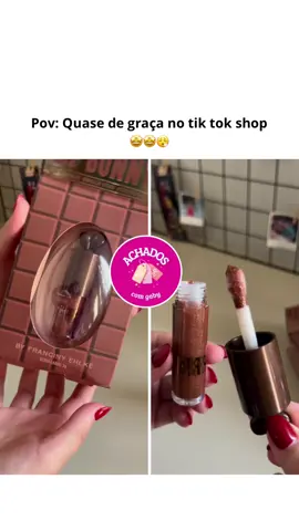 Quase de graça no tik tok shop 🤩🤩😮‍💨 #glossylips #francinyehlke #dicaafemininas #tiktokshop 