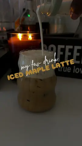 My new fall obsession 🍁✨ An iced maple latte made with Trader Joe’s maple butter, a Nespresso bianco piccolo pod, oat milk + brown sugar cookie creamer, and topped with a salted caramel cold foam. It tastes like fall in a cup and I might not ever gatekeep this one 🤎☕️ Maple or pumpkin—whose team are you on this fall? 🍂 Drop your fave in the comments! 👇🏾 #MapleLatte #fallseason #IcedLatteSeason #pumpkinseason #TraderJoesFinds 