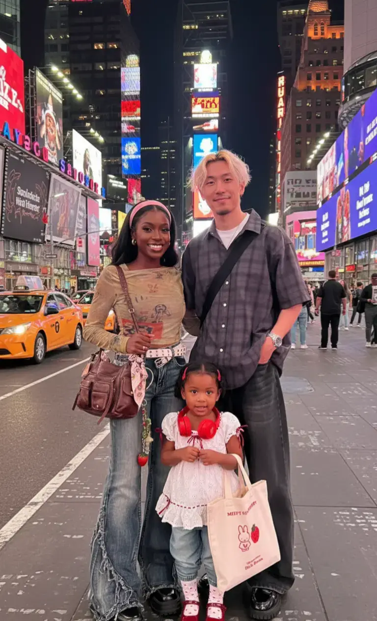 They're so cute...  Family picture!  #family #fyp #ai #thisisaigirl #viral 