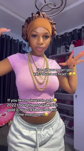 Please invest in gold instead of keeping your money in bank without profits 😌 #fyp #viraltiktok #tiktok #gold #investing 