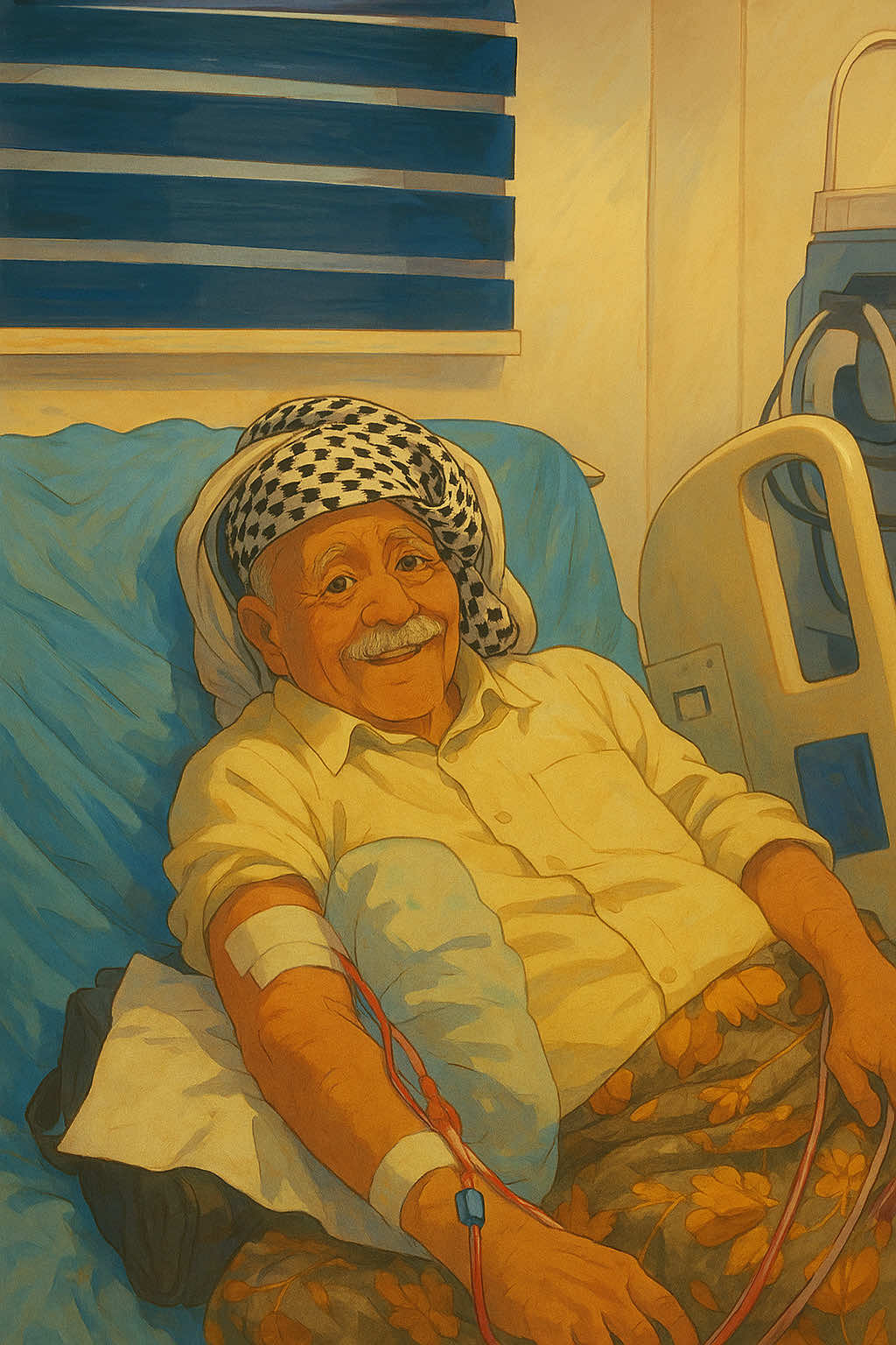 ابو طارق من المرضى الي عدنا وكلش احبة الله يحفظة يارب چكيتة وبقيت كل خمس دقايق اجي اگلة ها شلونها چكتي 😂😂💕 #سَروة #سرسر 