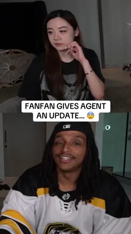 Fanfan gives Agent an update… 😨 #fanfan #agent #agent00 #amp #fyp