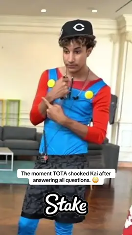 The moment TOTA shocked Kai after answering all questions. 😳 #tota #rayasianboy #ray #fyp 