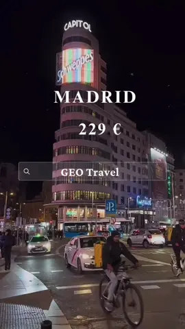 🇪🇸 “Madrid – zemra rrahëse e Spanjës, ku arti, shijet dhe festa nuk ndalen kurrë! 🌆💃” ✈️☀️ 📅05-07 Tetor  229 €/pp 📅12-14 Tetor  269 €/pp 📅21-24 Nëntor 289 €/pp (Fundjavë) 📅24-28 Nëntor 279 €/pp 🟢Në cmim përfshihen: ⏩Fluturimi vajtje-ardhje ⏩Bagazh deri në 10 kg ⏩Akomodimi në hotel ⏩Mëngjes i përfshirë ⏩Taksat aeroportuale ⏩Check in online 🚫City Tax nuk përfshihet ⚠️Cmimet janë momentale • • • 🌍𝐻𝑒𝓇𝑒 𝓉𝑜 𝓉𝒶𝓀𝑒 𝓎𝑜𝓊 𝓉𝒽𝑒𝓇𝑒 📩Për rezervime,hotele dhe destinacione të tjera na kontaktoni në një nga format tona të kontaktit: 📲Whatsapp :+355 69 444 2622 📞 +355 69 444 2622 📩 geotravel94@gmail.com #MadridVibes #fyp #tiktok #goviral #TravelSpain   