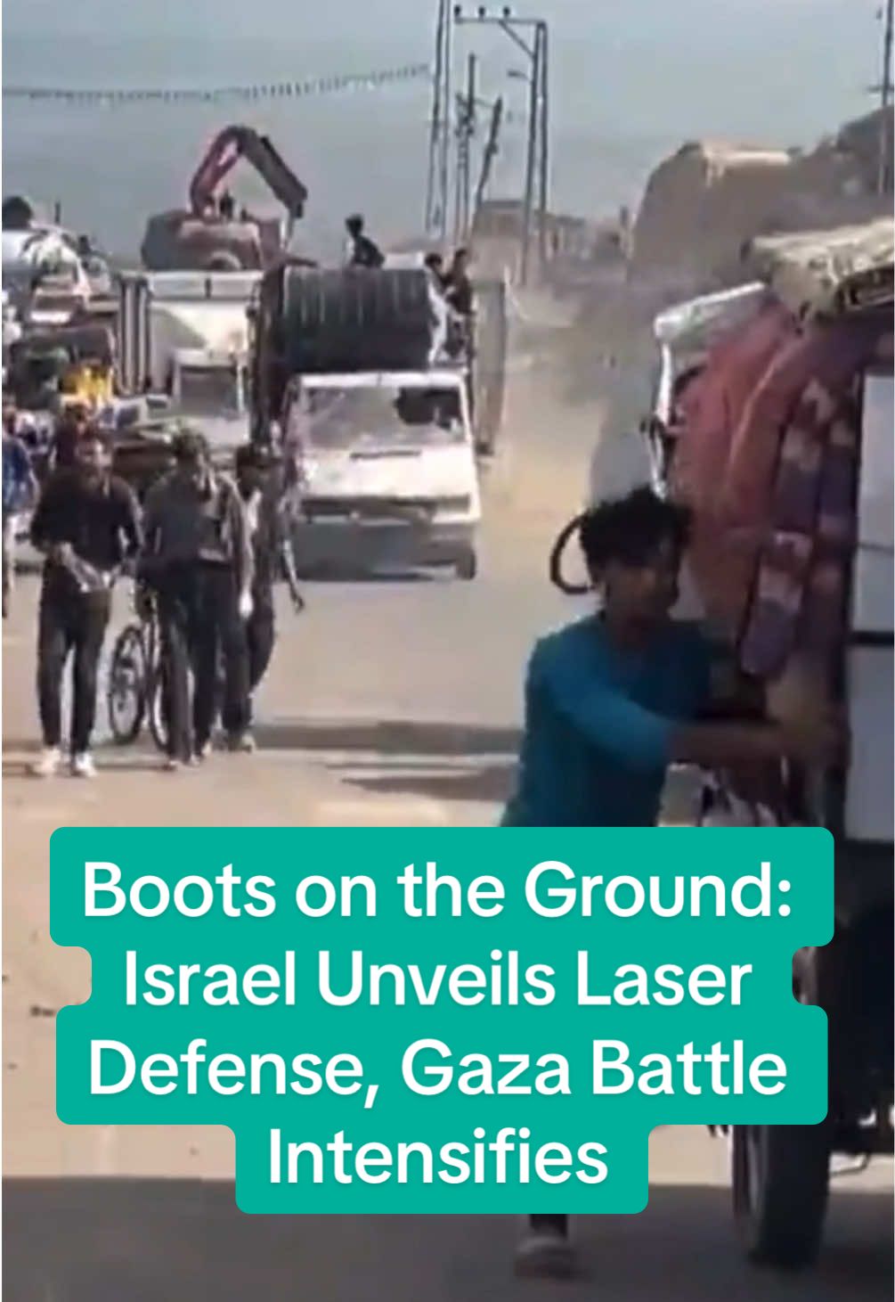 Israel has unveiled its new laser-based air defense system — a breakthrough technology designed to intercept rockets, drones, and missiles at just a fraction of the cost of traditional defenses. At the same time, the IDF is pressing forward in Gaza City, striking Hamas positions as ground operations intensify. In the north, Julani has announced that a potential agreement with Israel is close, while US and Israeli officials meet in London in a last attempt to revive negotiations and end the war. Meanwhile, Qatar and Iran continue to play dangerous games in the background. 🎥 Full episode today on YouTube: TBN Israel #TBNIsrael #BootsOnTheGround #IsraelNews #GazaUpdate #fyp 