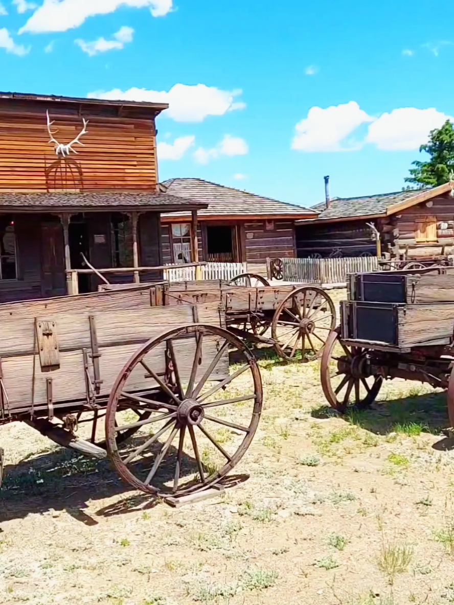 Explore with me, Old Trail Town in Cody, Wyoming.  June 2024.  #cowboy #antique #historic #GhostTown #RedDeadRedemption2 