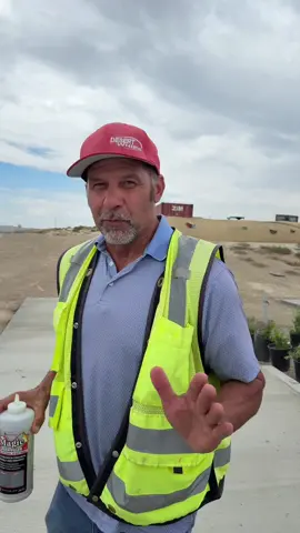 Magic Crack Filler! Easily fill in the cracks in your driveway, patio or sidewalks with this concrete crack filler. #concrete #concreterepair #diyrepair #homerepair 