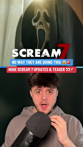 SCREAM 7 UPDATE 🔪 #scream #ghostface #scream7 #horror #whattowatch 